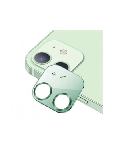 Protectie Camera Usams Metal si Sticla Securizata Pentru iPhone 12 Verde